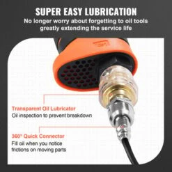 VEVOR Avvitatore Pneumatico A Percussione Quadrato 1,27cm 1898 Nm, Avvitatore Pneumatico A Impulsi Pressione Tra 6,2-8,3bar Velocità Max. 8000giri/min Per Riparazioni Auto Veicoli Da Officina Garage 8 VEVOR Avvitatore Pneumatico A Percussione Quadrato 1,27cm 1898 Nm, Avvitatore Pneumatico A Impulsi Pressione Tra 6,2-8,3bar Velocità Max. 8000giri/min Per Riparazioni Auto Veicoli Da Officina Garage -Makitae Outlet 98635415 4