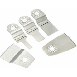 Lama Oscillante Ibrida Da 100 Pezzi Lama Per Sega Accessori Per Utensili Elettrici Lama Per Sega Multifunzionale In Acciaio Ad Alto Tenore Di Carbonio -Makitae Outlet 98703166 3