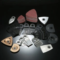 Lama Oscillante Ibrida Da 100 Pezzi Lama Per Sega Accessori Per Utensili Elettrici Lama Per Sega Multifunzionale In Acciaio Ad Alto Tenore Di Carbonio -Makitae Outlet 98703166 5