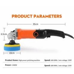 Levigatrice Orbitale Lucidatrice Elettrica Rotativa Automatica Per Lucidatrice Pole -Makitae Outlet 98704529 3