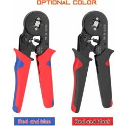 HSC8 6-4 0.25-10m㎡ AWG23-7 Pinza A Crimpare Per Cavo Di Alimentazione Portatile E Taglierina Kit Di Strumenti Per Crimpare Ghiera Pinza A Crimpare Ad Alta Durezza Con 1200 Pezzi Punte A Crimpare Per G -Makitae Outlet 98707784 4