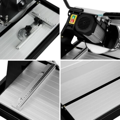 EBERTH Tagliapiastrelle Ad Acqua Elettrica 800W, Laser, Disco Diamantato Da 230 Mm, Lunghezza Di Taglio 900 Mm, Profondità Di Taglio 36 Mm, Girevole Senza Gradini Fino A 45° 4 EBERTH Tagliapiastrelle Ad Acqua Elettrica 800W, Laser, Disco Diamantato Da 230 Mm, Lunghezza Di Taglio 900 Mm, Profondità Di Taglio 36 Mm, Girevole Senza Gradini Fino A 45° - immagine 4