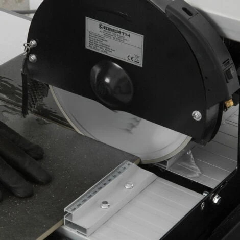 EBERTH Tagliapiastrelle Ad Acqua Elettrica 800W, Laser, Disco Diamantato Da 230 Mm, Lunghezza Di Taglio 900 Mm, Profondità Di Taglio 36 Mm, Girevole Senza Gradini Fino A 45° 5 EBERTH Tagliapiastrelle Ad Acqua Elettrica 800W, Laser, Disco Diamantato Da 230 Mm, Lunghezza Di Taglio 900 Mm, Profondità Di Taglio 36 Mm, Girevole Senza Gradini Fino A 45° - immagine 5