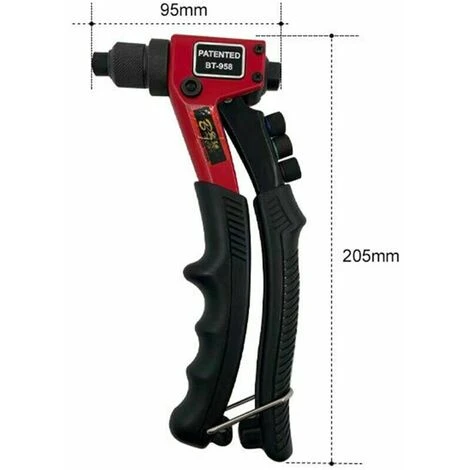 Rivettatrice Singola Per Pistola Sparachiodi Manuale Da 8 Pollici 5 Rivettatrice Singola Per Pistola Sparachiodi Manuale Da 8 Pollici - immagine 5