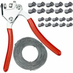 Kit Di Blocco, Guarnizioni E Fili Di Tenuta Per Scatola Di Donazione, Pinze Per Sigillare, Sigillo Di Piombo, (1x Fascette Per Cavi + 100 Cavi Da 8 Mm + Filo Di Tenuta Da 30 M)