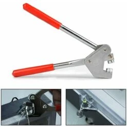 Pinza Per Sigillatura Set Di Pinze Per Piombo Rosso Da 10 Mm Impugnatura In Plastica (1x Pinza Per Cavi Sigillanti + 20 X Fili + 20 X Fili Sigillanti) -Makitae Outlet 99547395 5