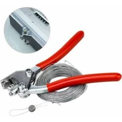 Kit Di Bloccaggio, Guarnizioni E Fili Sigillanti Per Scatola Donazioni, Pinze Sigillanti, Piombatura, (1x Fermacavi + 100 Fili Da 8 Mm + Filo Sigillante Da 30 M) -Makitae Outlet 99548238 3