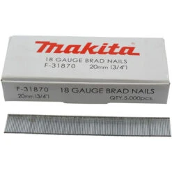 Makita GROPPINI PER DBN500 TIPO 18GA F-31870 Mm20 5000 Pezzi